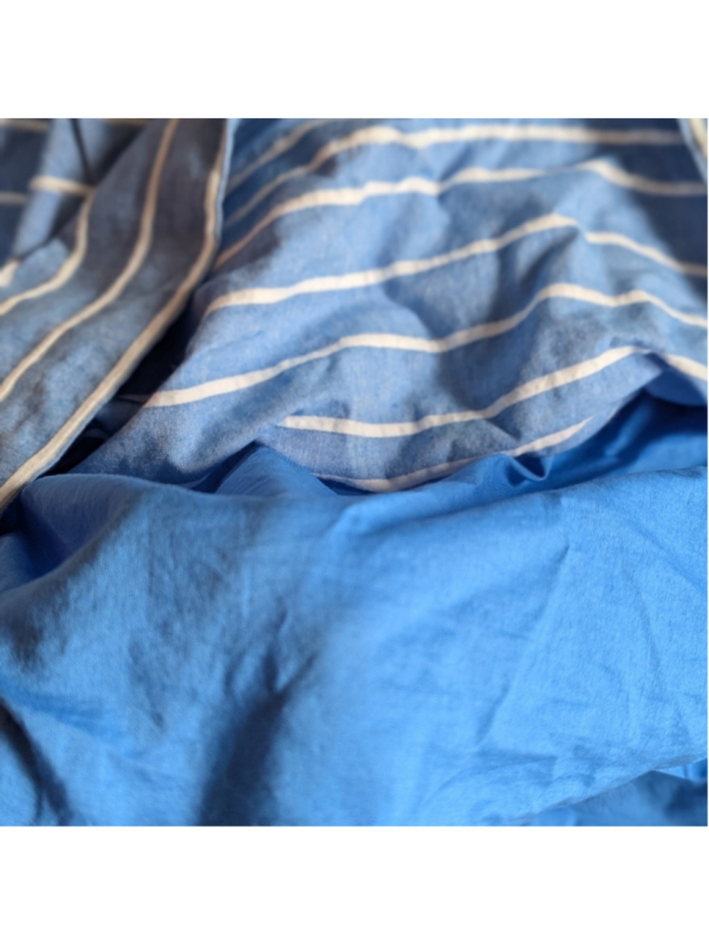 GAP | Blue & White Stripe Tie Strap Cotton Dress Size 6 - Picture 8 of 9